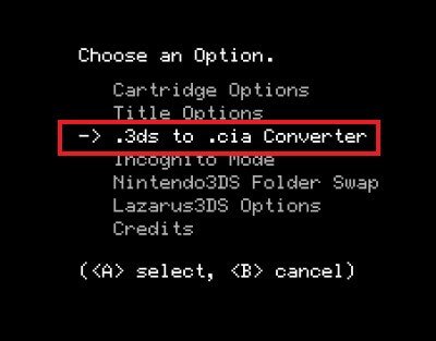 3ds to cia converter pc